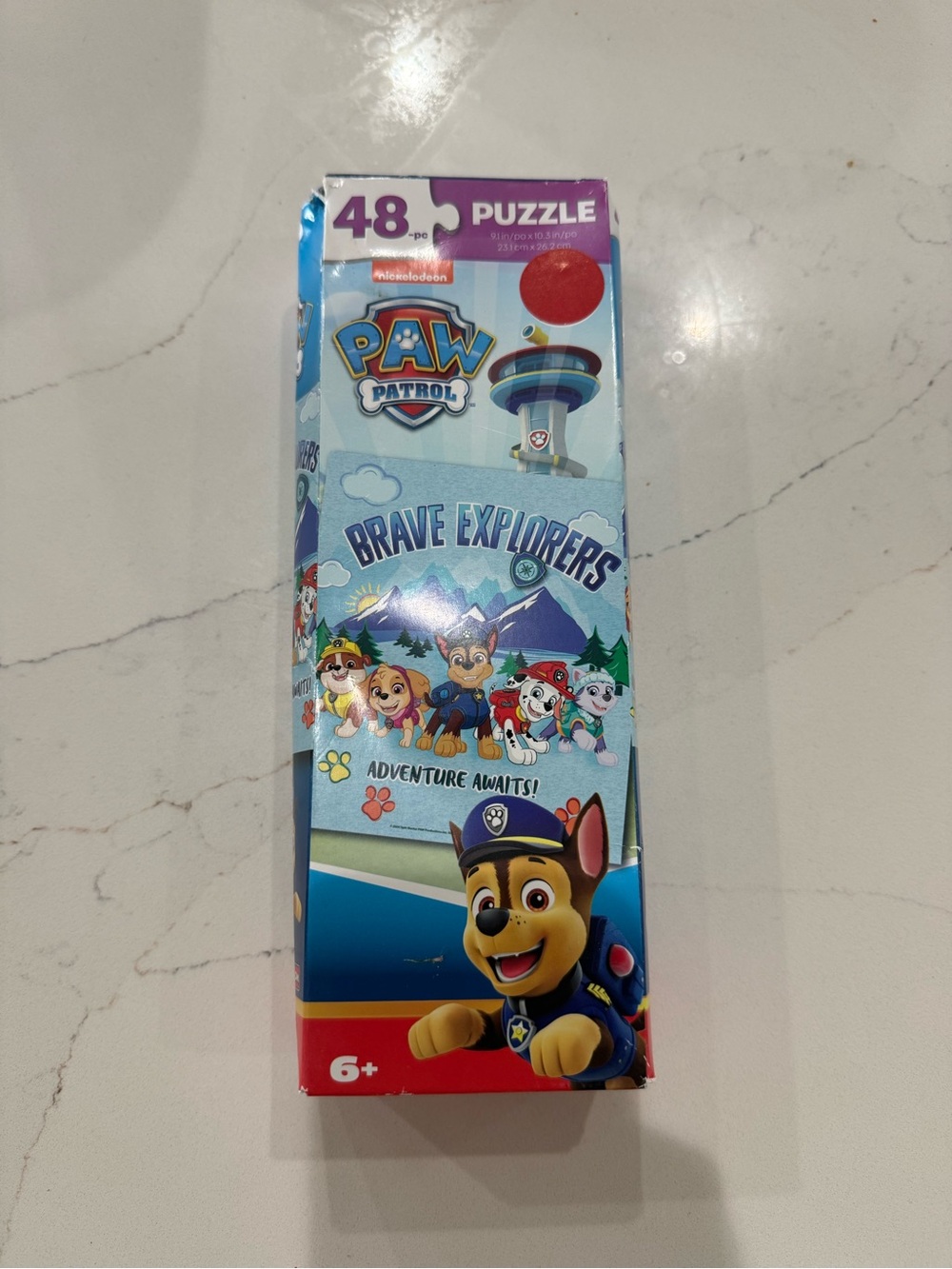 Paw Patrol Brave Explorers 48-Piece Puzzle - Blue & Purple
